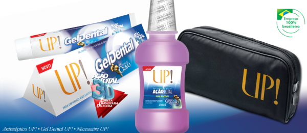 Kit Dental - Gel Dental + Antisséptico + Necessaire